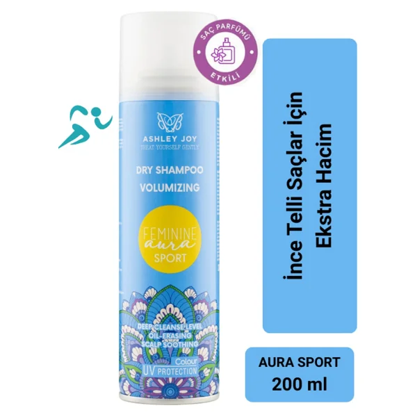 Ashley Joy Feminine Aura Sport 200 Ml Kuru Şampuan - Görsel 9