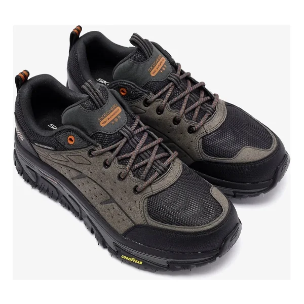 Skechers Arch Fit Road Walker 237688 Ccbk Gri Erkek Outdoor Ayakkabı - Görsel 6