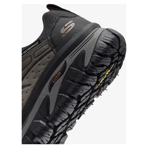 Skechers Arch Fit Road Walker 237688 Ccbk Gri Erkek Outdoor Ayakkabı - Görsel 7