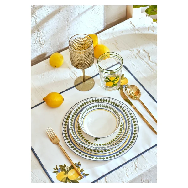 Bella Maison Lemoncello Pamuklu Amerikan Servis Sarı (35x45 cm) - Görsel 2