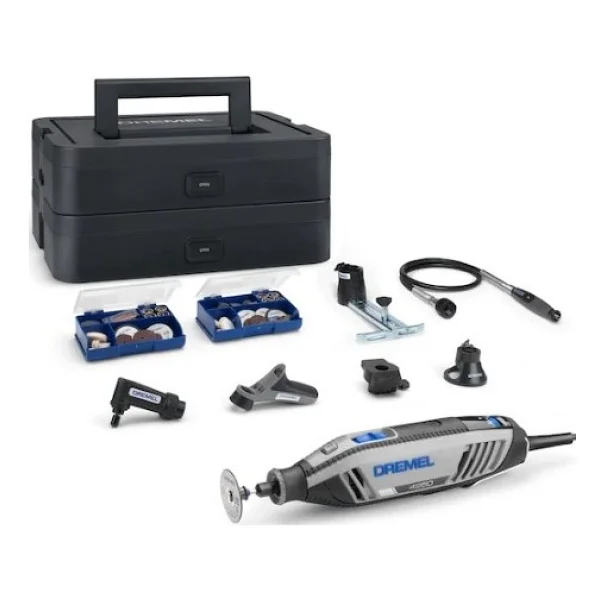 Dremel F0134250jk 4250-6 128 Aksesuarlı 175 W Gravür Taşlama El Motoru - Görsel 4