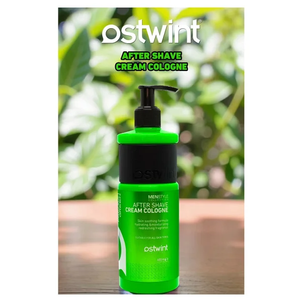 Ostwint Premium Green 400 Ml Tıraş Sonrası Krem Kolonya - Görsel 3