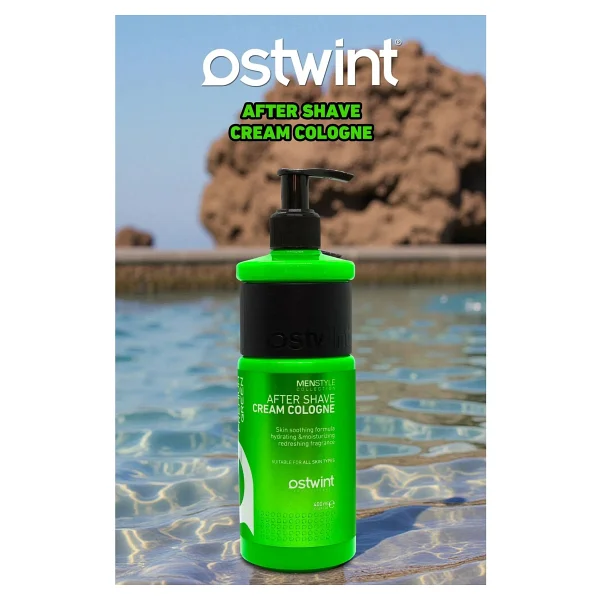 Ostwint Premium Green 400 Ml Tıraş Sonrası Krem Kolonya - Görsel 4