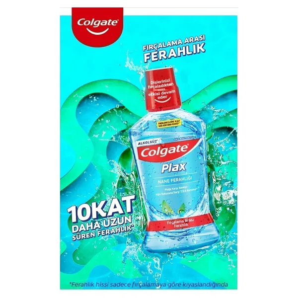 Colgate Plax Nane Ferahlığı 250 Ml Gargara - Görsel 5
