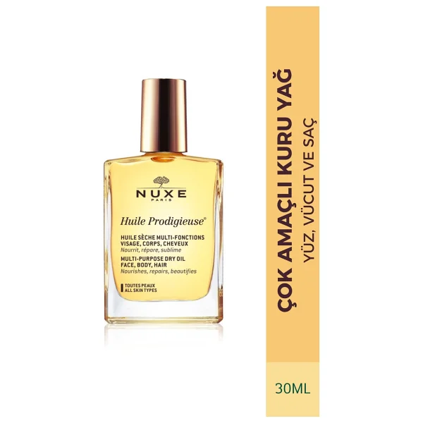 Nuxe Huile Prodigieuse Çok Amaçlı Kuru Yağ 30 Ml - Görsel 6