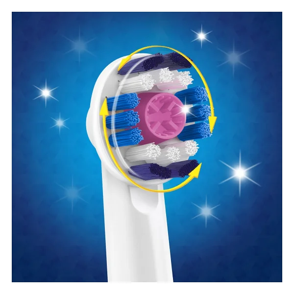 Oral-B 3d White 4'lü Diş Fırçası Başlığı - Görsel 5