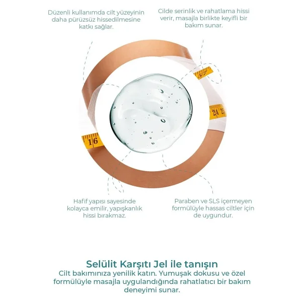 Embeauty İnceltici Sıkılaştırıcı 250 Ml Selülit Kremi - Görsel 4