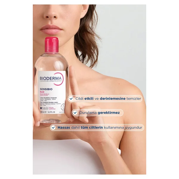 Bioderma Sensibio H2o 850 Ml Yüz Ve Makyaj Temizleme Suyu - Görsel 10