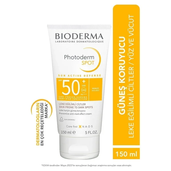 Bioderma Photoderm Spot Leke Karşıtı 150 Ml 50 Faktör Güneş Kremi - Görsel 10