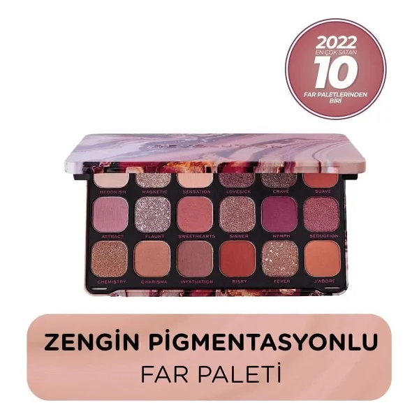 Revolution Forever Flawless Allure Far Paleti - Görsel 6
