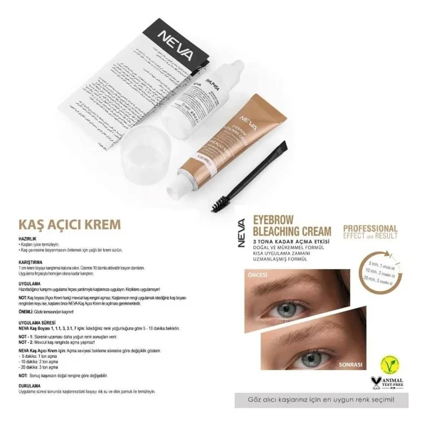 Neva 3 Ton Kaş Açıcı Krem - Görsel 8