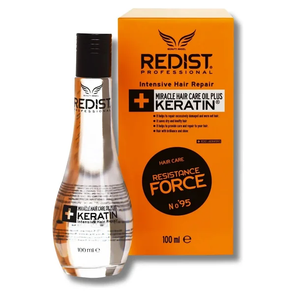 Redist Keratin Miracle Oil 100 Ml Saç Bakım Yağı - Görsel 9