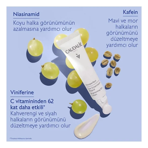 Caudalie Vinoperfect Işıltı Veren Göz Bakım Kremi 15 Ml - Görsel 5