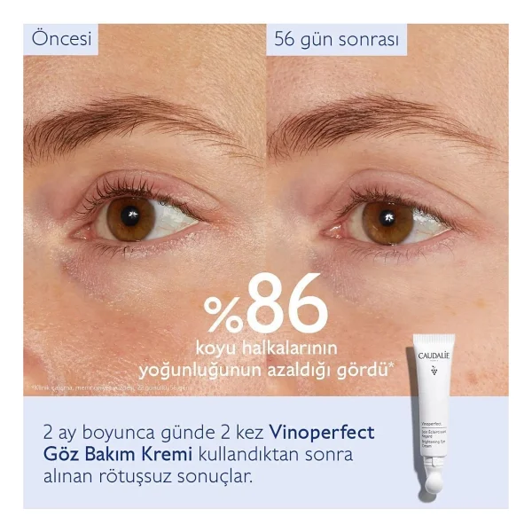 Caudalie Vinoperfect Işıltı Veren Göz Bakım Kremi 15 Ml - Görsel 9
