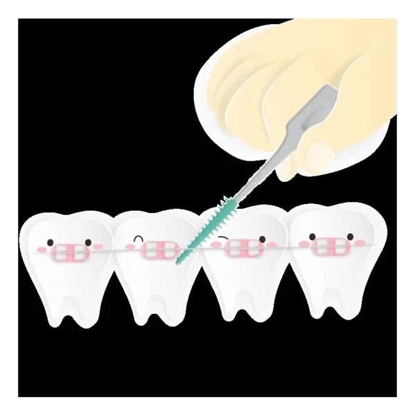 Stopever Well Tooth Cool Mint 40'lı Arayüz Fırçası - Görsel 7