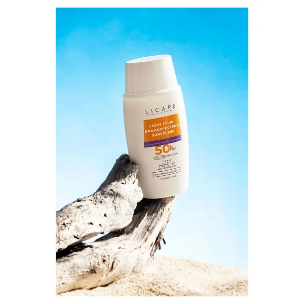 Licape Light Fluid Yüksek Koruma 50 Ml 50 Faktör Güneş Kremi - Görsel 2
