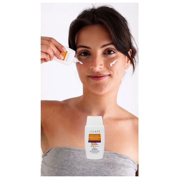 Licape Light Fluid Yüksek Koruma 50 Ml 50 Faktör Güneş Kremi - Görsel 3
