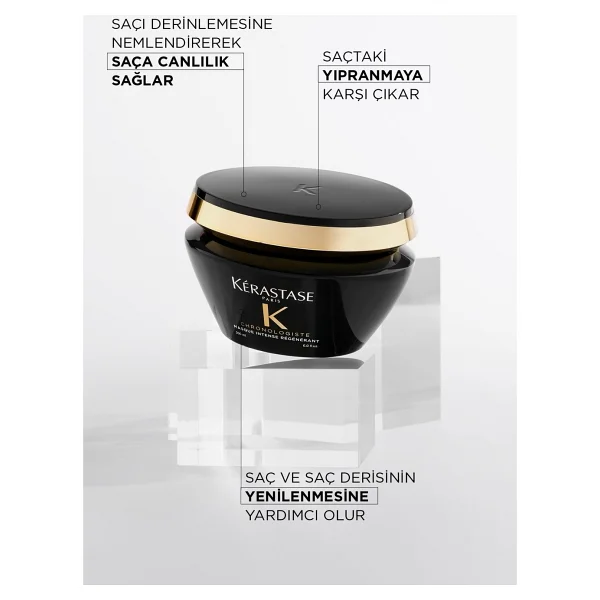 Kerastase Chronologiste Intense Regenerant Saç Maskesi 200 Ml - Görsel 7
