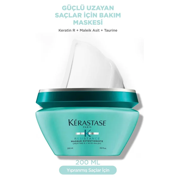 Kerastase Resistance Extentioniste 200 Ml Uzun Saçlar İçin Güçlendirici Ve Onarıcı Maske - Görsel 6