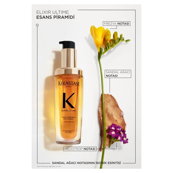 Kerastase Elixir Ultime L'huile Originale Refillable 75 Ml Saç Bakım Yağı - Görsel 5