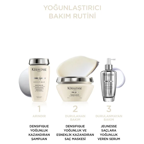 Kerastase Densifique Densite 200 Ml Dökülen Saçlara Yoğunlaştırıcı Maske - Görsel 8