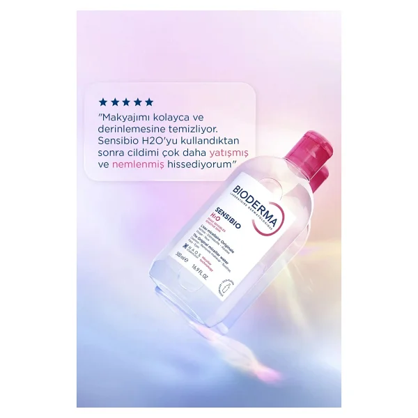 Bioderma Sensibio H2o 100 Ml Yüz Ve Makyaj Temizleme Suyu - Görsel 4