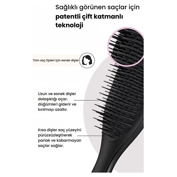 Tangle Teezer The Wet Detangler Regular Saç Fırçası - Görsel 10