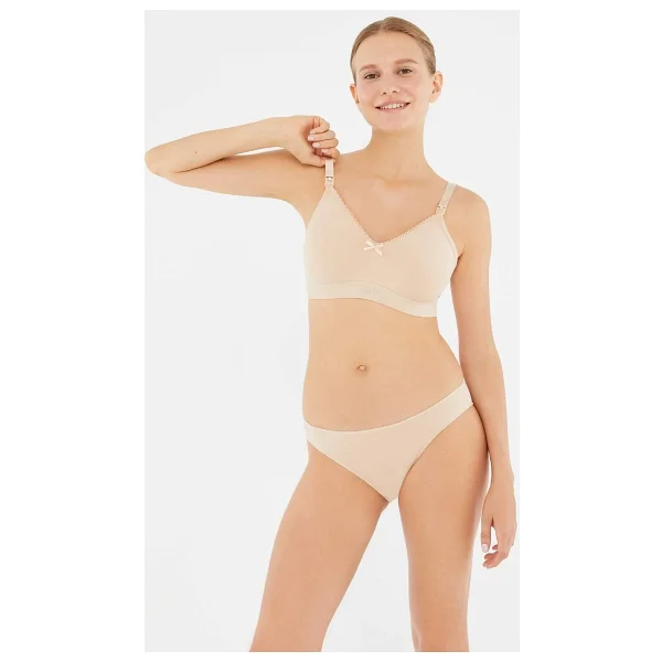 Dagi Emzirme Sütyeni B0169255te - Ten - 100b - Görsel 9