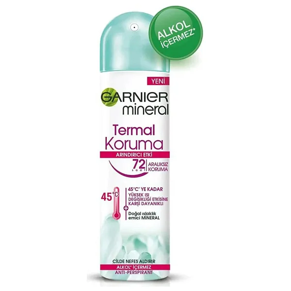 Garnier Mineral Termal Koruma 150 Ml Kadın Deodorant - Görsel 10