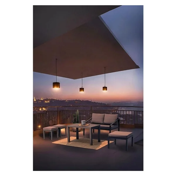 Erinöz Rimini 2+1+1+Sehpa Bahçe Balkon Takımı - Görsel 2