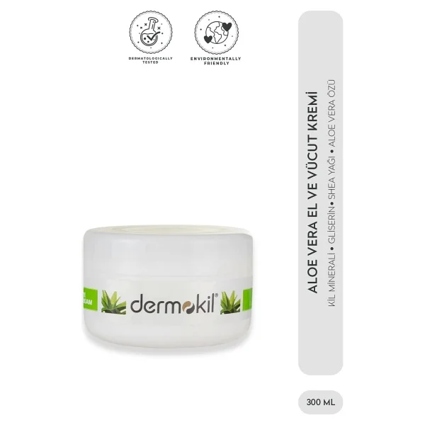 Dermokil Natural El Ve Yüz Bakım Kremi 300 Ml - Görsel 5