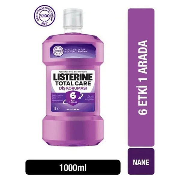 Listerine Total Care 1 Lt Gargara - Görsel 10