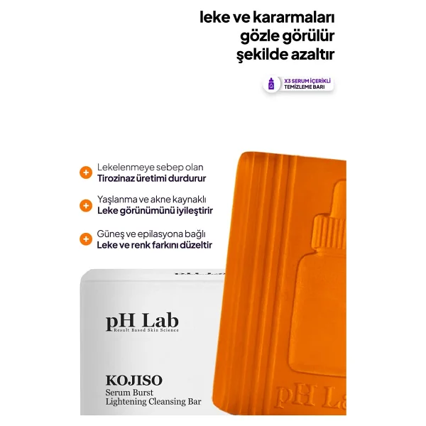 Ph Lab Kojiso Leke Karşıtı 50 Gr Kojic Asit Sabunu - Görsel 9