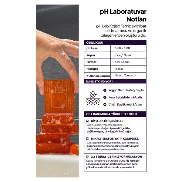 Ph Lab Kojiso Leke Karşıtı 50 Gr Kojic Asit Sabunu - Görsel 10