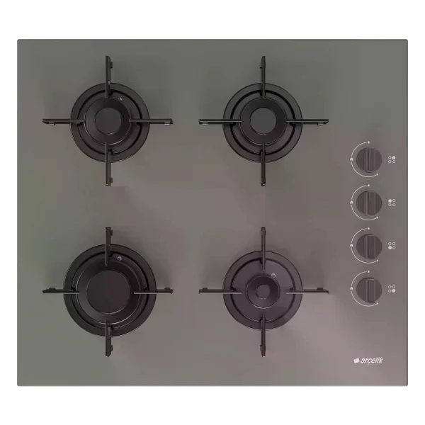 Arçelik Ocd T 601-1 Eg Gri Ankastre Ocak - Görsel 8