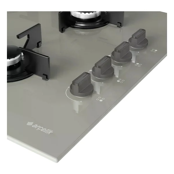 Arçelik Ocd T 601-1 Eg Gri Ankastre Ocak - Görsel 4