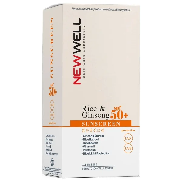New Well Rice & Ginseng 50 Ml 50 Faktör Güneş Kremi - Görsel 6