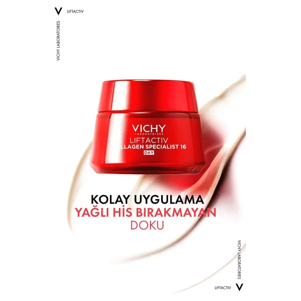Vichy Liftactiv Collagen Specialist Nuit Yaşlanma Karşıtı 50 Ml Gece Kremi - Görsel 9