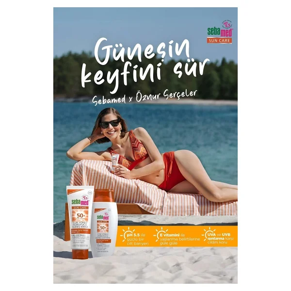 Sebamed Sun Care Çok Yönlü Koruyucu 150 Ml 50 Faktör Güneş Losyonu - Görsel 6