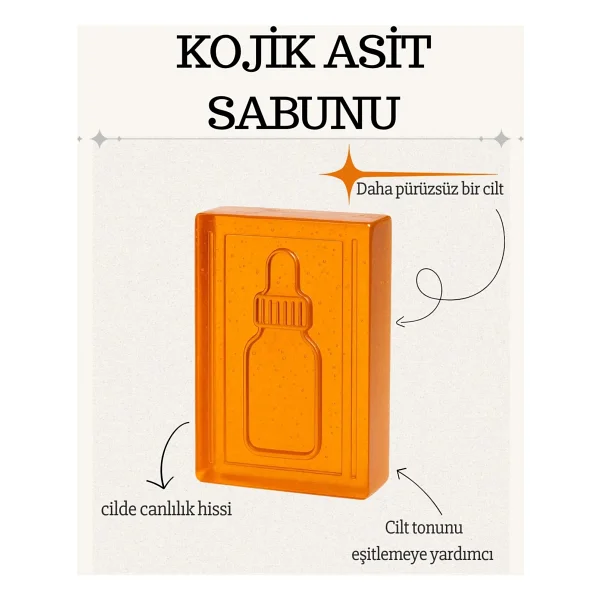 Kojik Asit Sabunu Leke Karşıtı Cilt Dostu Korea Sabunu - Görsel 9