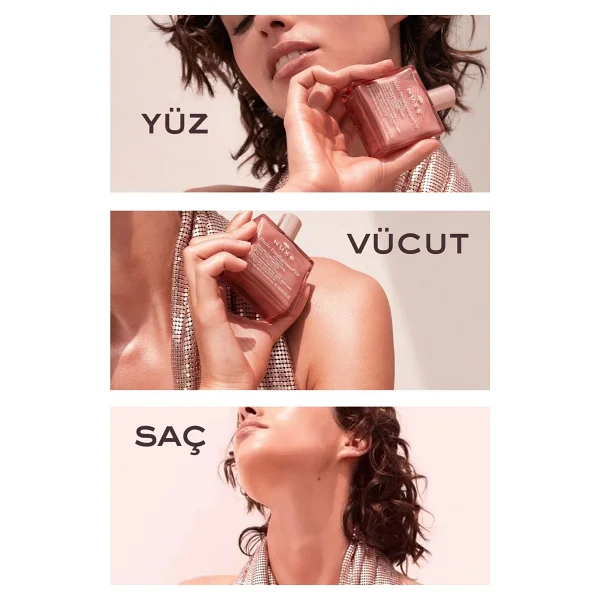 Nuxe Huile Prodigieuse Or Florale 50 Ml Çok Amaçlı Parıltılı Kuru Yağ - Görsel 10