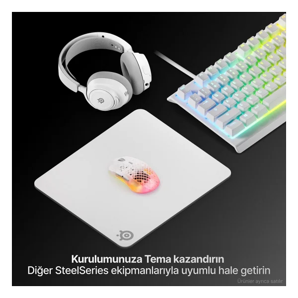 Steelseries Qck Heavy Beyaz Large Mouse Pad - Görsel 6