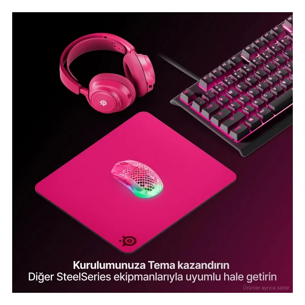 Steelseries Qck Heavy Pembe Large Mouse Pad - Görsel 7