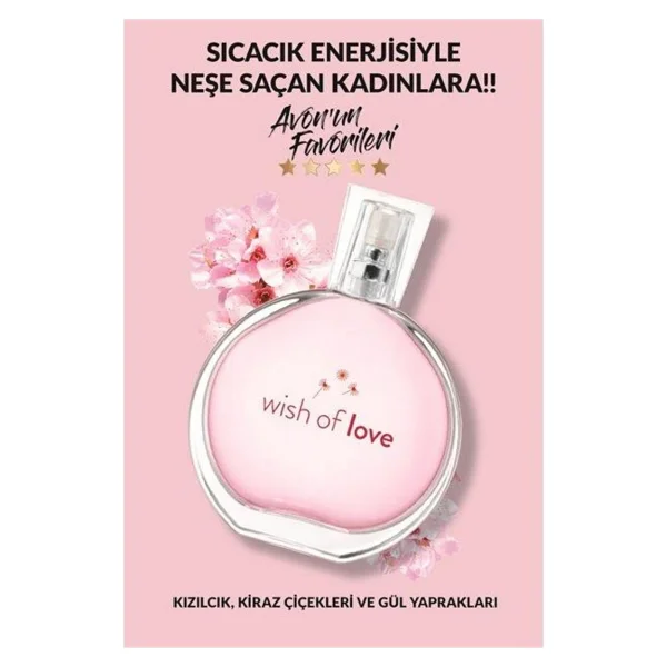 Avon Wish Of Love Edt 50 Ml Kadın Parfüm - Görsel 8
