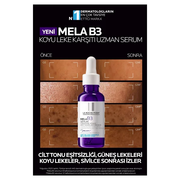 La Roche-Posay Mela B3 Koyu Leke Karşıtı 30 Ml Yüz Serumu - Görsel 10