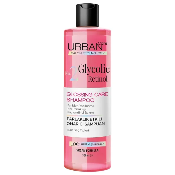 Urban Care No.2 Glycolic Retinol Parlaklık Etkili 350 Ml Şampuan - Görsel 4