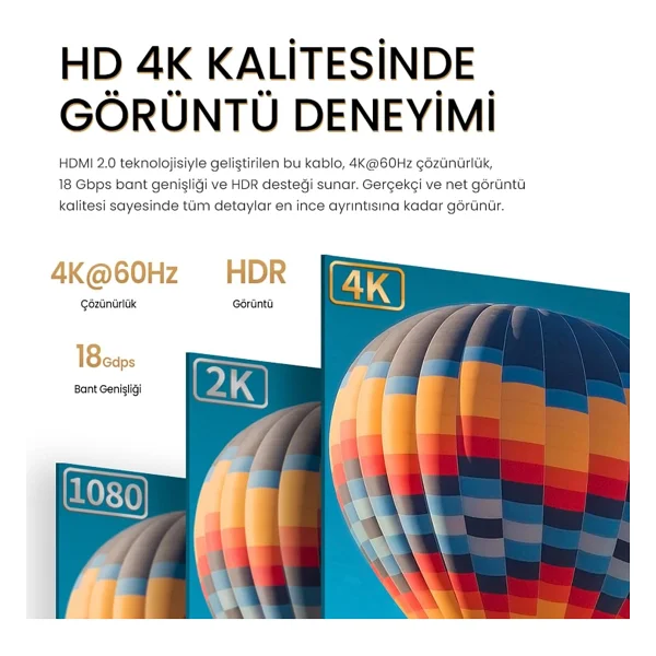 Veggieg V-303 3 M Hdmı Kablo - Görsel 3