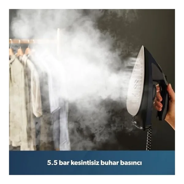 Homend Steamwork 1168h Lacivert 2400 W Buhar Kazanlı Ütü - Görsel 4