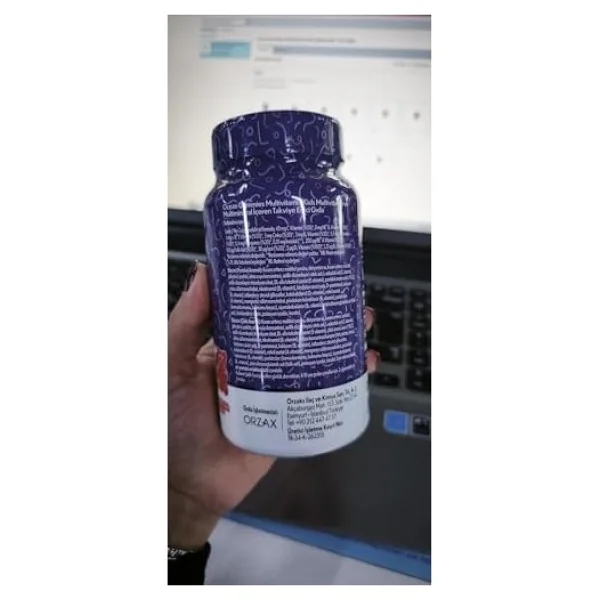 Ocean Gummies Multivitamin Kids 60+60 Çiğnenebilir Jel Form - Görsel 5