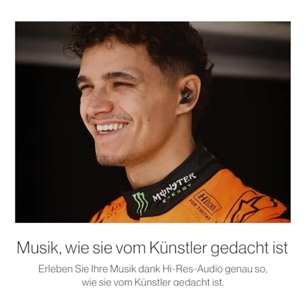 Bowers & Wilkins Pi8 Mclaren Edition ANC TWS Kulak İçi Bluetooth Kulaklık - Görsel 4